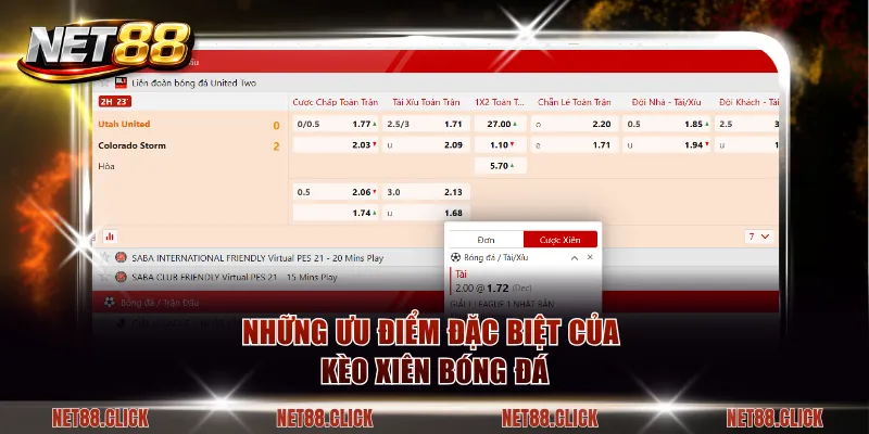 Những ưu điểm đặc biệt của kèo xiên bóng đá